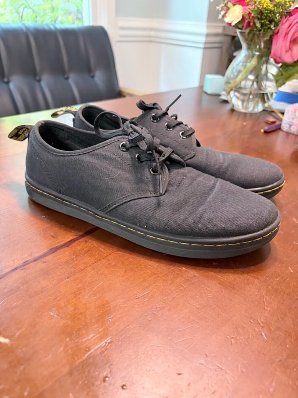 Dr. Martens Soho Canvas Lace-up Black Size 9 / EU 41